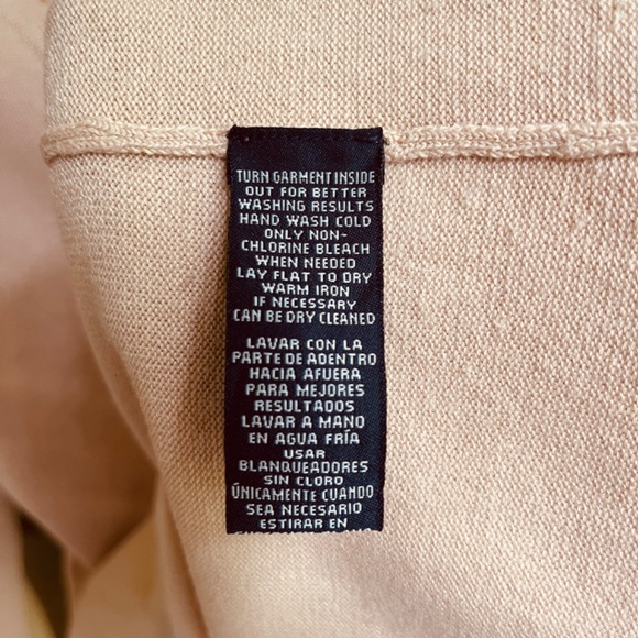 Jones New York 3/4 Sleeve Pullover Sweater Embellished Beads Sequins Neckline M - Picture 9 of 13